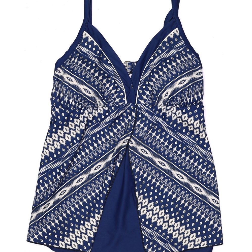 Maxine of Hollywood Swimsuit Top Size 16